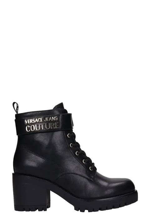 versace go go boots|Versace combat boots.